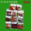 11 flavours of titaura