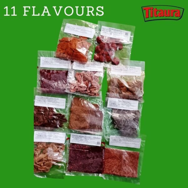 11 flavours of titaura